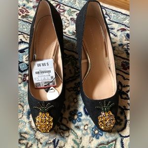 Zara Woman’s Denim Pumps - NEW